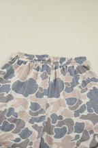 Mya Camo Loose Tee Set