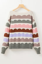 Zelda Sleeve Drop Shoulder Sweater
