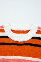 Mirissa Shoulder Cropped Pullover Sweater