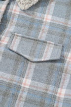 Madison Cuffs Patchwork Plaid Shirt