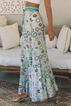 Noemi Floral Print Maxi Skirt