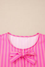 Violet Puff Sleeve Mini Dress
