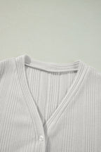 Gianna Ribbed Up Tunic Cardigan