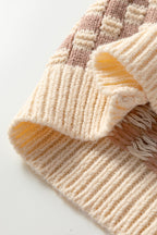 Sofia Shoulder Balloon Sleeve Sweater