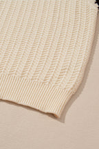 Sophia Knit Short Sleeve Sweater