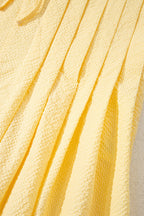 Kenzie Notched Pleated Tank Top