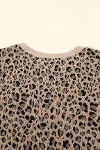 Amaya Textured Ribbed Trim Long Sleeve PLUS Top