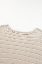 Ella Ribbed Knit Dolman Sweater