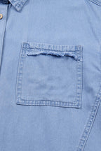 Londyn Bracelet Sleeve Chambray Shirt