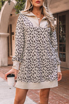 Laurel Patchwork Shift Mini Dress