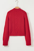 Joanna Cable Knit Baggy Sweater