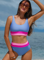 Sabrina High Waisted Bikini Swimsuit