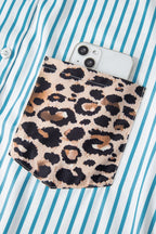 Savannah Contrast Patchwork Long Shirt
