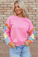 Veronica Colorblock French Terry Top