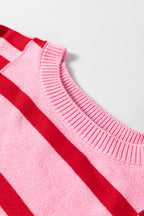 Madison Shoulder Ribbed Trim Sweater