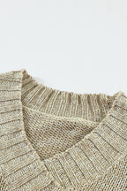 Leyla Drop Shoulder Knitted Sweater