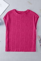Clover Color Wavy Textured PLUS Tee