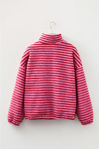 Camila Zip Fleece Oversize Sweatshirt
