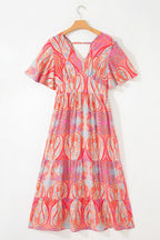 Luz Sleeve Boho Maxi Dress