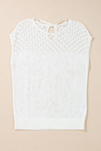 Miracle Back Short Sleeve Sweater