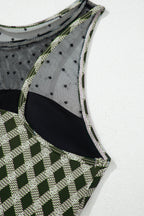 Sasha Patchwork High Waisted Bikini