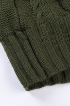 Everly Fur Hood Horn Sweater