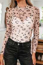 Kenna Mesh Long Sleeve Bodysuit