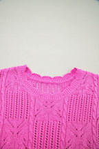 Ainara Trim Short Sleeve Sweater