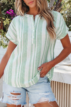 Yusra Short Sleeve Casual Blouse