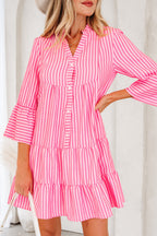 Oaklynn Tiered Flowy Mini Dress