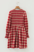 Amelia Puff Sleeve Mini Dress