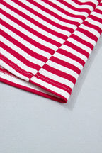 Skye Stripe Trim Tee Set