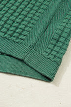Birdie Textured Short Sleeve Sweater