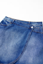 Renamara Crossed Waist Mini Skirt