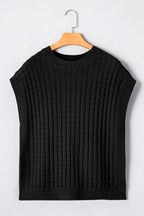 Marina Textured Short Sleeve Sweater