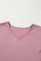 Ruth Satin Ruffle Sleeve Top