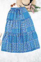 Helena Paisley Print Maxi Skirt