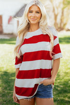 Tiana Block Oversize Tunic Tee