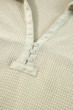 Dulce Parchment Textured Long Sleeve Lounge Set