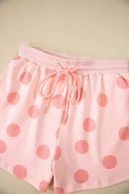 Aadhya Shoulder Pullover Drawstring Shorts