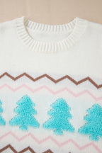 Sofia Trim Drop Shoulder Sweater