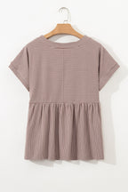 Giuliana Side Slit T Shirt