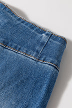 Jaylani Raw Hem Flare Jeans