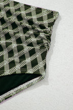 Sasha Patchwork High Waisted Bikini
