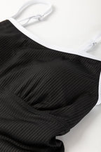 Capri Ribbed Lined Swim Dress