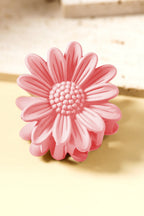 Analeia Flower Frosted Hair Clawclip