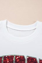 Madison Transfer Printing Crewneck Pullover