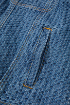 Rosalyn Flap Textured Down Jacket