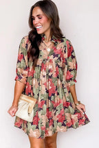 Annika Half Sleeve Mini Dress