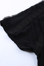 Milan Eyelet Short Sleeves Top